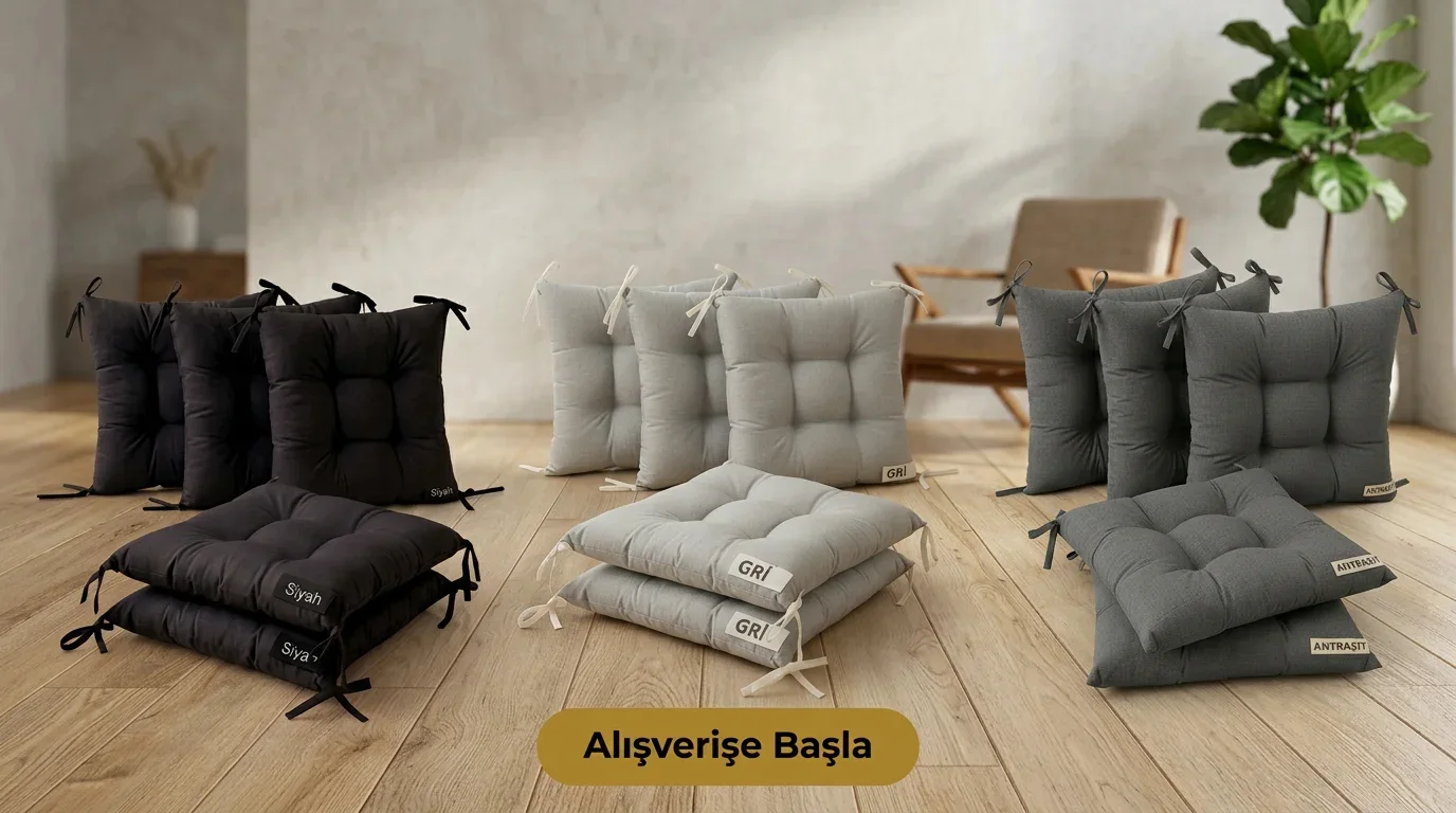 Mutfak ve Balkon Sandalyeleri İçin Doğru Minder Ölçüsü Nasıl Alınır?